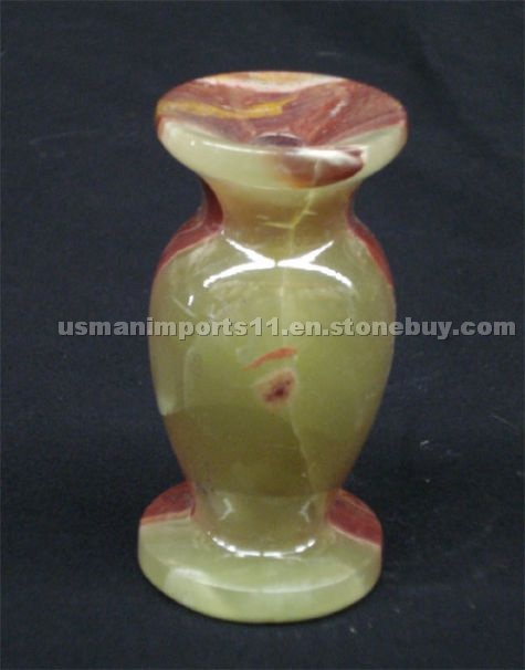 Green Onyx Flower Vase