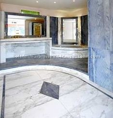 Marble Bathroom in Calacatta style