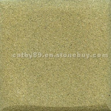 Yellow sandstone tiles