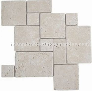 Ivory Travertine Pattern