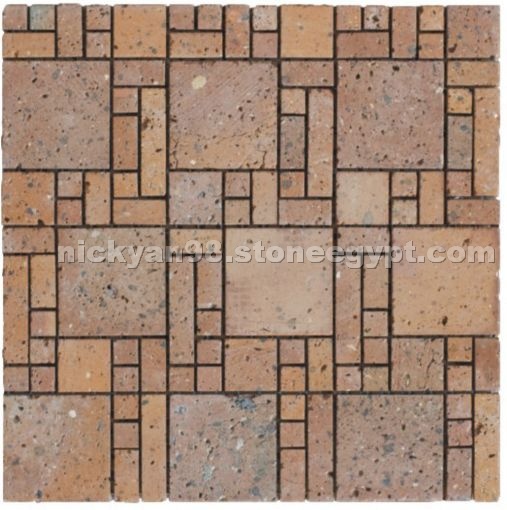 Antiqueted Stone Pattern Mosaic