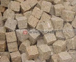 Cubicstone-Yellow Granite Cube