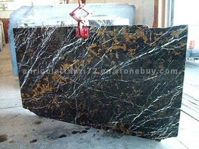 Black - Gold Marble Slabs