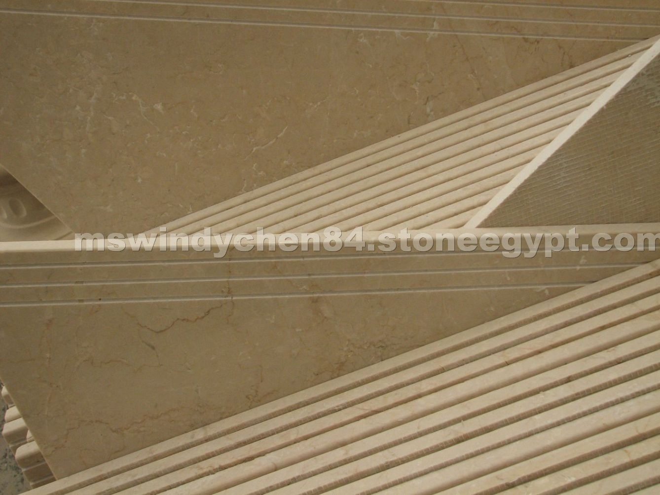 Beige Marble Stairs and Steps