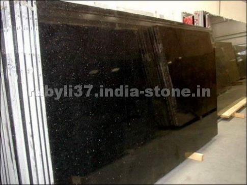 Black galaxy countertop