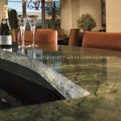 Verde Bamboo Granite Countertop