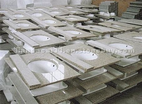 Yellow - Gold Granite Vanities YX-VT06