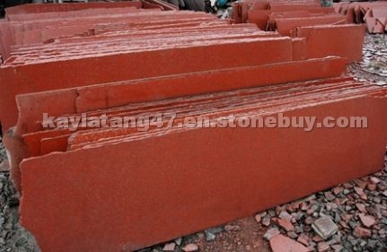 Red granite