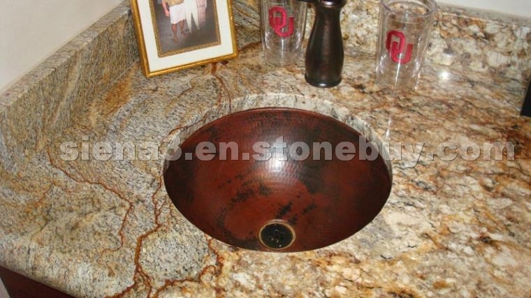 Golden Rustic Vanities