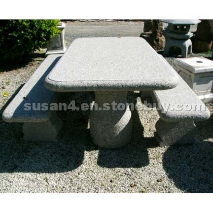 Garden stone table TB-076