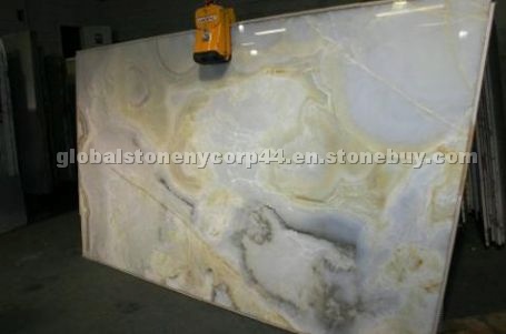White Onyx 2 cm slabs