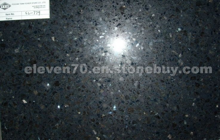Quartz Stone - dark blue