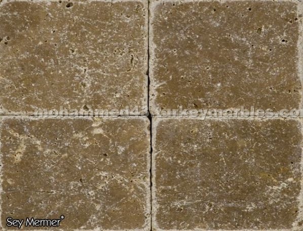 Noce Tumbled Travertine tiles