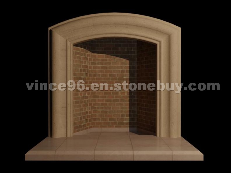 Marseille Radius Fireplace