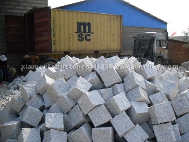 Grey Granite Cobble Stone