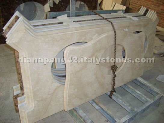 Botticino Classico Vanity top