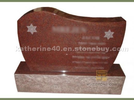 Red Granite Tombstone, monument