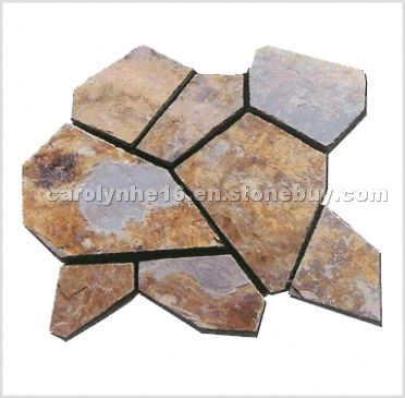 Meshed flagstone