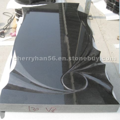 Fengzhen Black Granite Tombstone