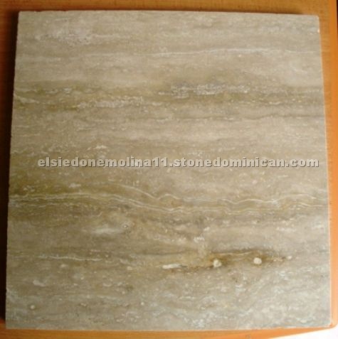 Dominican Filled and Honed Travertine