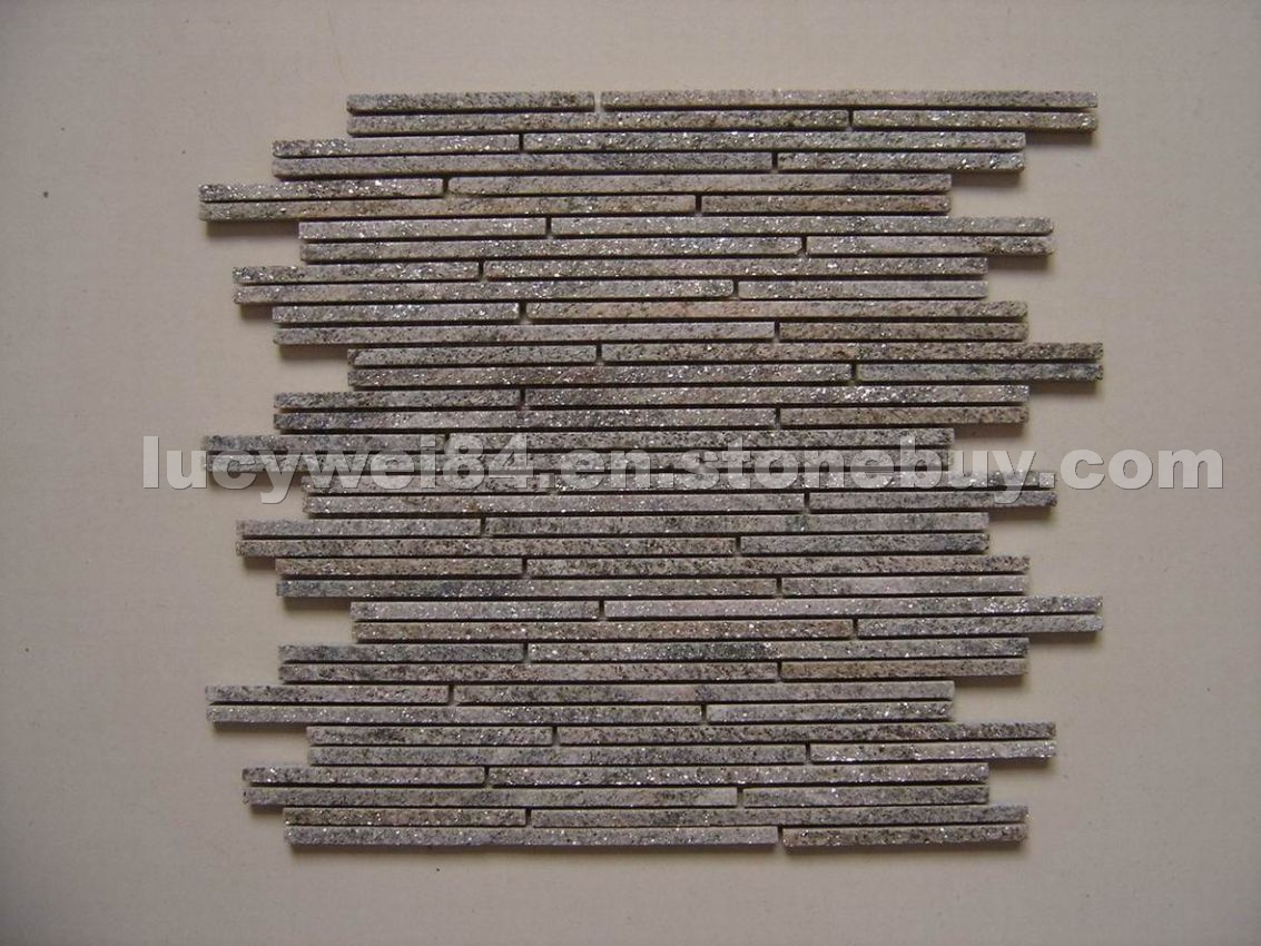 pink quartz mosaic
