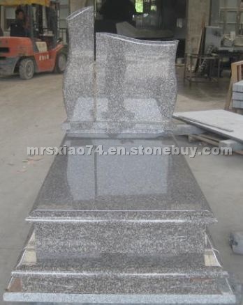 G664 Granite Tombstone