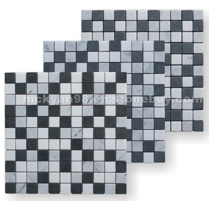 Black - White Marble Mosaic