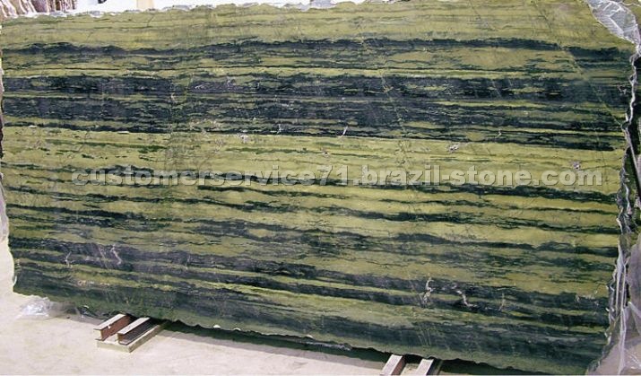 Green Bamboo Slabs