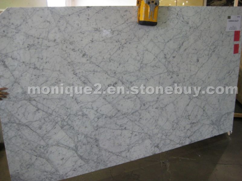 Carrara Select Polished marble slabs