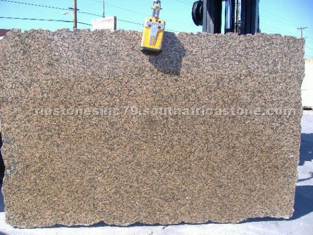 Giallo Vicenza granite slab