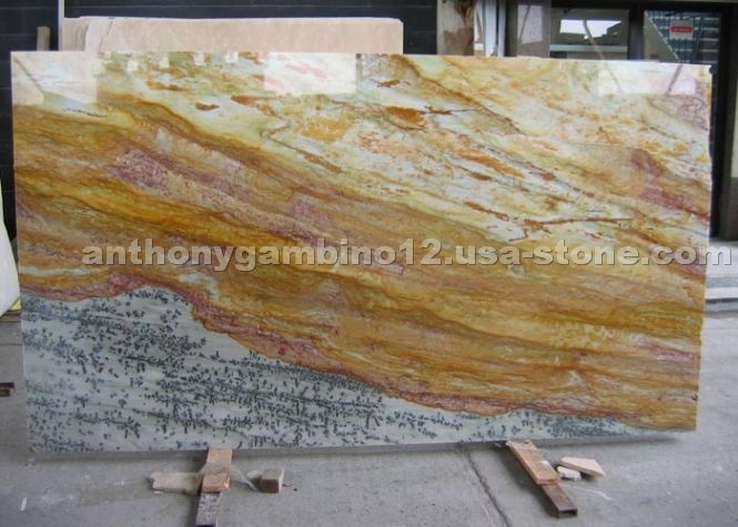 Calypso Gold Quartzite Slabs