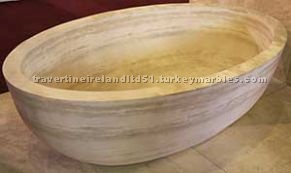 Classic Travertine Bath Tub