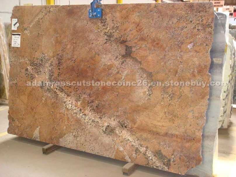 Crema Bordeaux Granite slabs