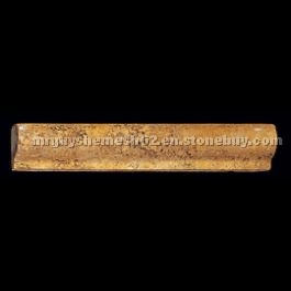 Yellow Travertine molding