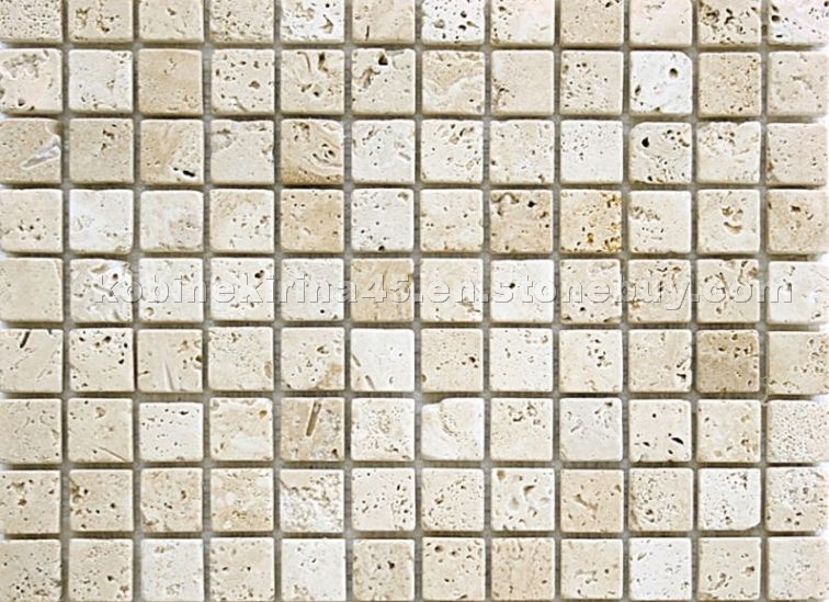 Light Classic Travertine Mosaic
