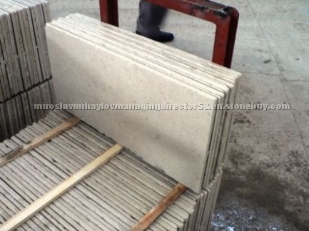 Tumbled limestone