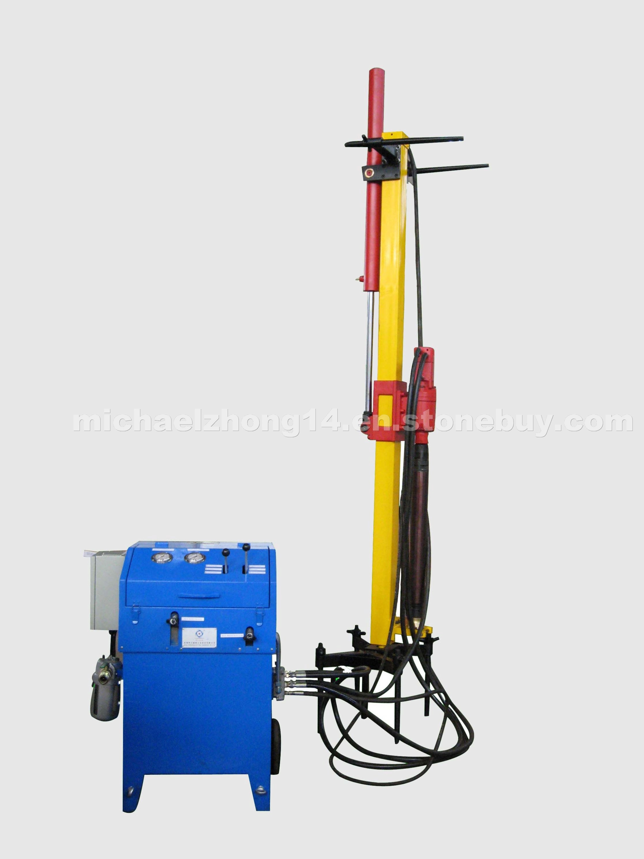 Pneumatic Hydraulic D-T-H Drilling Machine