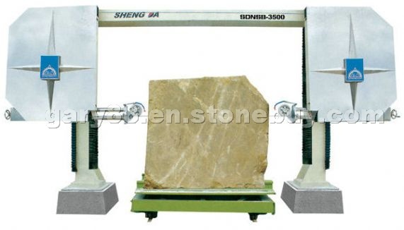 Wire saw for squaring block TYPE SDNSB-3500