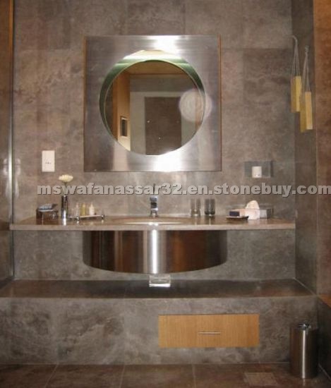 Jerusalem Bone Vanity Top, Wall Tile