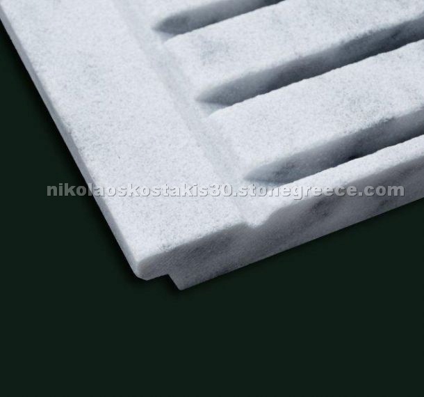 Kavalas Marble Pool Coping Flat Drain