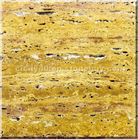 Golden Travertine (Vein Cut)