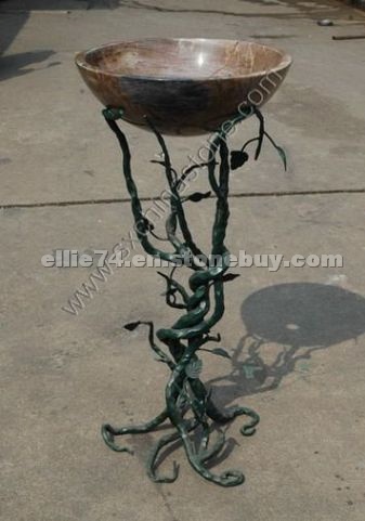 art metal stand with sink 22