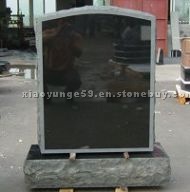 granite black headstone