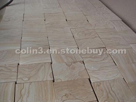 Wood-Grain Yellow Sandstone