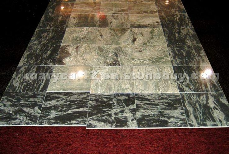 Green jadeite granite