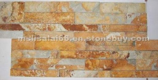 rusty stone veneer