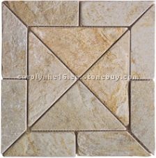 Yellow Slate Mosaic