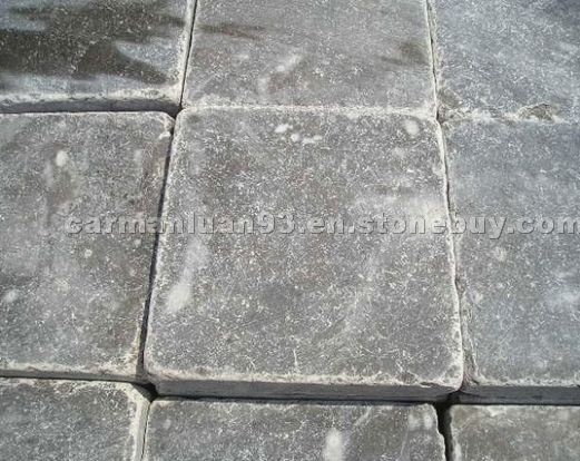 Tumbled blue limestone/blue stone tile