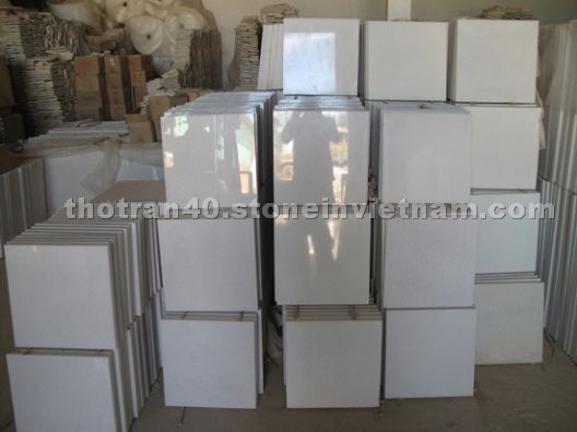 pure white marble slabs and tiles