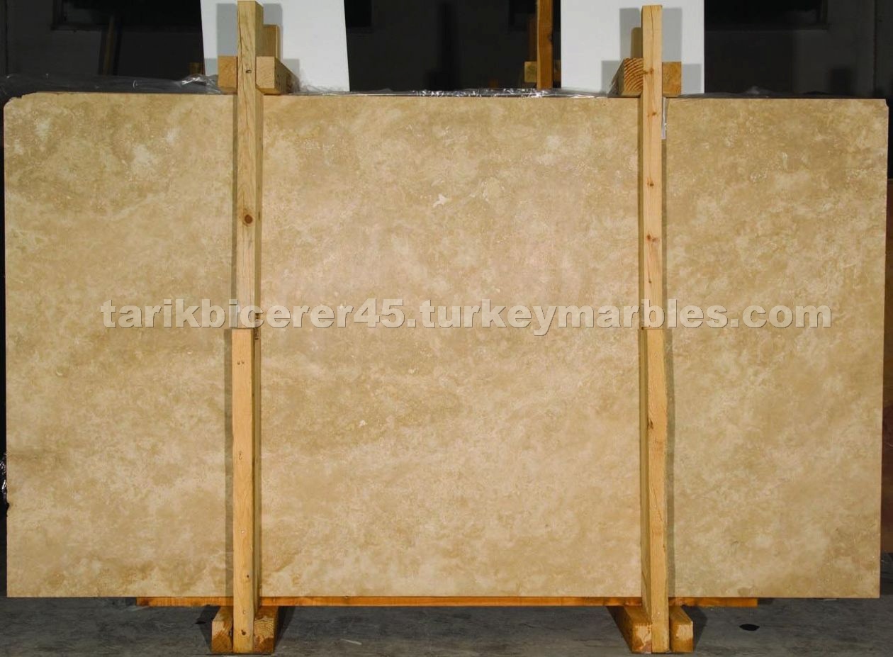 Gold Travertine Slabs